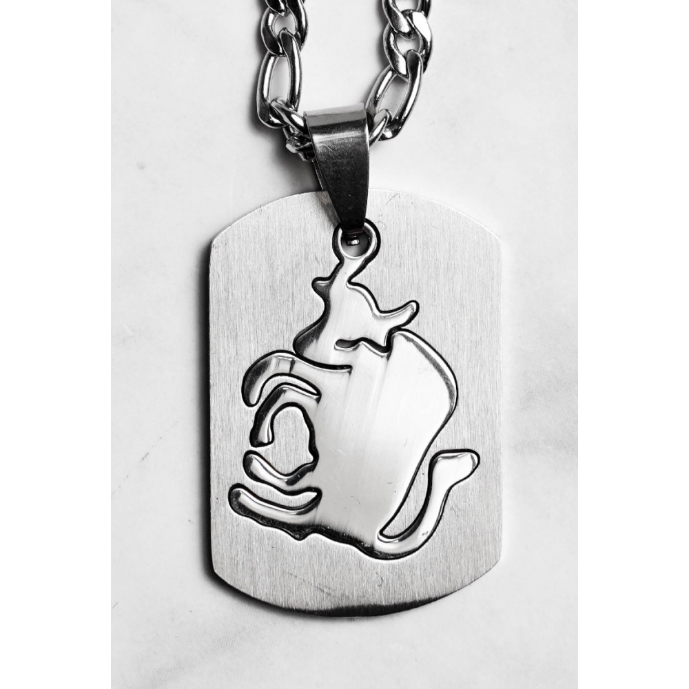 Collier En Cuir Signe Du Zodiaque Taureau - Réglable, Fait Main En Allemagne, Neuf