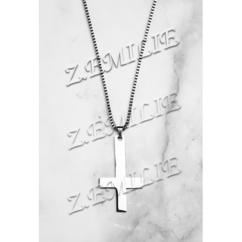 Collier Croix de Lorraine - Acier CALAME